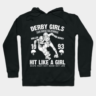 Derby Girls - Hit Like A Girl Hoodie